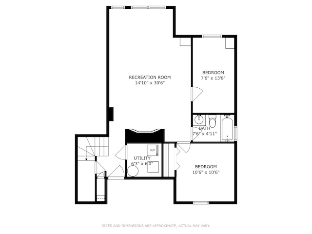 3549 W Belle Plaine Ave Unit 1W, Chicago, IL 60618 - view of layout