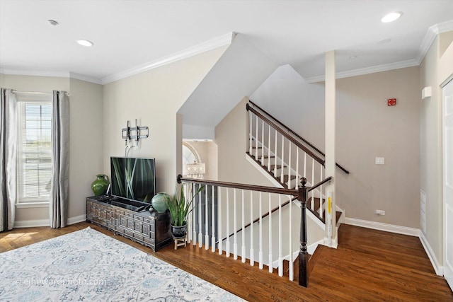 481 Prestwick Ln, Wheeling, IL 60090 - living room with a healthy amount of sunlight, baseboards, recessed lighting, and wood finished floors