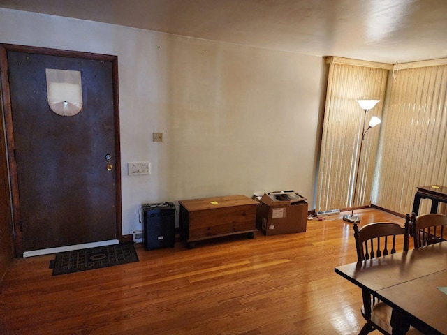 14842 Shepard Dr, Dolton, IL 60419 - foyer with wood finished floors