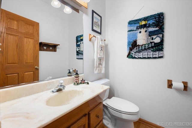 46W306 Woodview Pkwy, Hampshire, IL 60140 - half bath featuring toilet and vanity