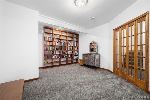 46W306 Woodview Pkwy, Hampshire, IL 60140 - sitting room featuring carpet floors and baseboards
