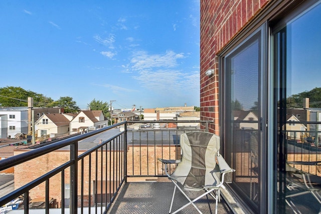 5652 W 63rd St Unit 3E, Chicago, IL 60638 - balcony featuring a residential view