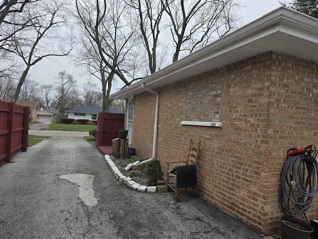 3109 Sussex Ave, Markham, IL 60428 - view of side of property featuring fence and brick siding