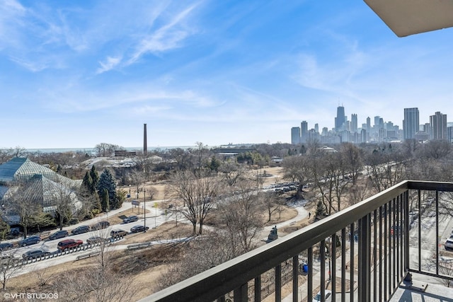2314 N Lincoln Park W Unit 8-9S, Chicago, IL 60614 - balcony featuring a view of city