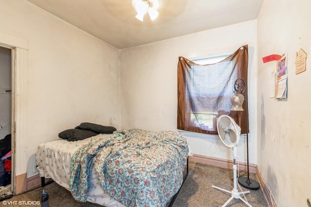 7422 S Kimbark Ave, Chicago, IL 60619 - bedroom with carpet and a ceiling fan