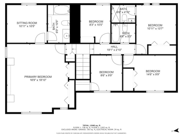 8015 S Carrolton Ct, Hanover Park, IL 60133 - floor plan
