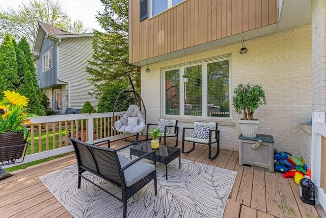 view of deck