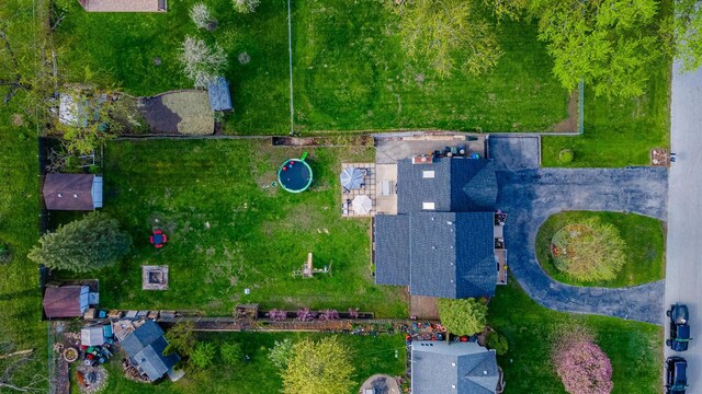 drone / aerial view