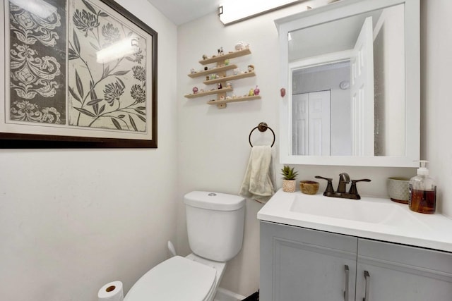 7333 Winthrop Way Unit 10, Downers Grove, IL 60516 - half bathroom with toilet and vanity