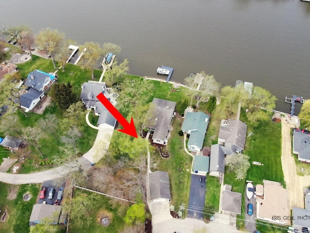 2601 N Villa Ln, Mchenry, IL 60051 - aerial view of property and surrounding area featuring nearby suburban area