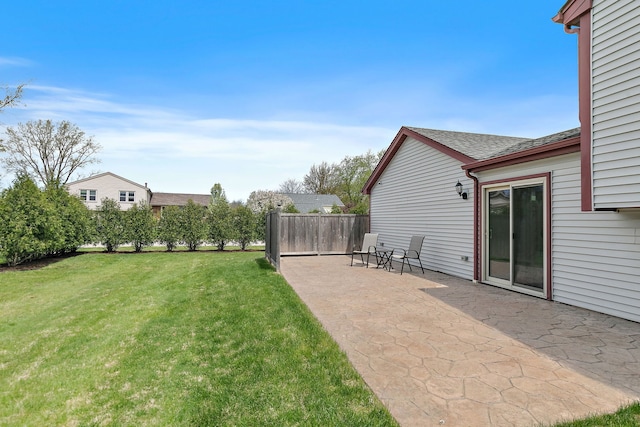 705 Old Mill Grove Rd, Lake Zurich, IL 60047 - view of yard featuring a patio and fence
