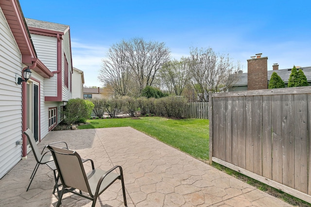 705 Old Mill Grove Rd, Lake Zurich, IL 60047 - view of patio / terrace with fence
