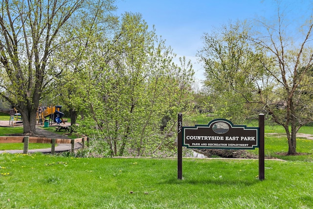 705 Old Mill Grove Rd, Lake Zurich, IL 60047 - view of community featuring a yard and playground community