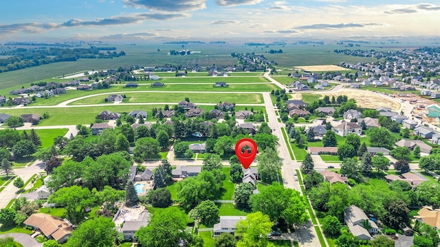 726 Parkside Dr, Sycamore, IL 60178 - view of property location with nearby suburban area and rural landscape