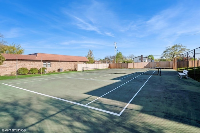 4000 Dundee Rd Unit 202C, Northbrook, IL 60062 - view of tennis court with community basketball court and fence