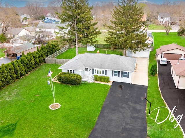 395 Magnolia Ave, Gurnee, IL 60031 - aerial view with a residential view