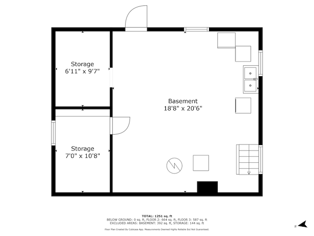 2335 N Merrimac Ave, Chicago, IL 60639 - floor plan / room layout