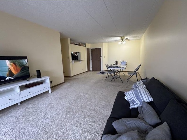 75 Kristin Cir Unit 221, Schaumburg, IL 60195 - living area with carpet
