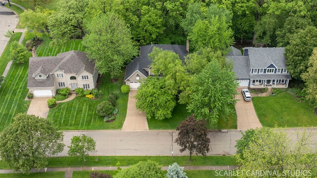 645 Rosewood Dr, West Chicago, IL 60185 - aerial view of residential area