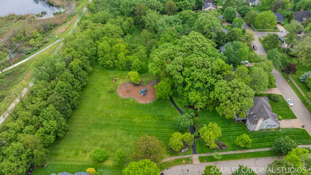 645 Rosewood Dr, West Chicago, IL 60185 - drone / aerial view