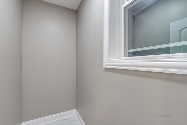 3048 E 80th St, Chicago, IL 60617 - interior space featuring baseboards and marble finish floor