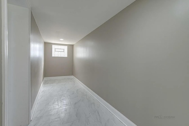 3048 E 80th St, Chicago, IL 60617 - basement with baseboards and marble finish floor