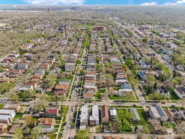 3048 E 80th St, Chicago, IL 60617 - bird's eye view featuring a residential view