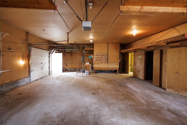 2214 N Bur Oak Ct, Bonfield, IL 60913 - garage with a garage door opener