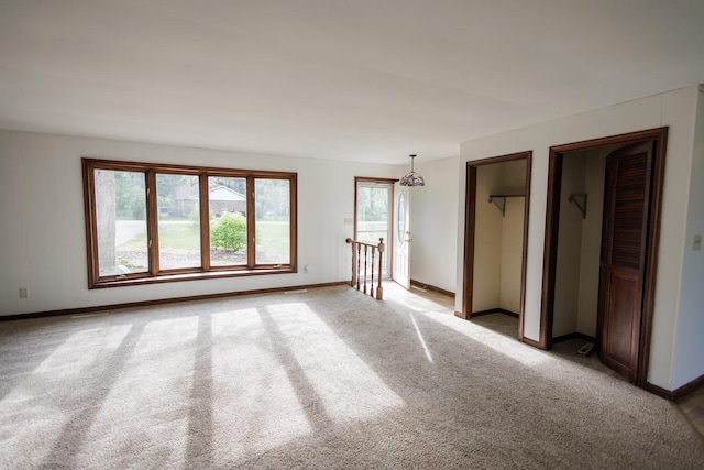 2214 N Bur Oak Ct, Bonfield, IL 60913 - interior space with baseboards and light colored carpet