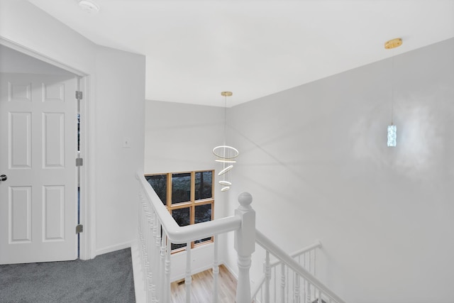 17247 Lakebrook Dr, Orland Park, IL 60467 - stairs with baseboards and carpet