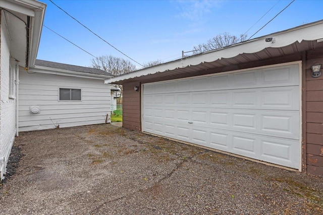 877 163rd St, Calumet City, IL 60409 - view of detached garage