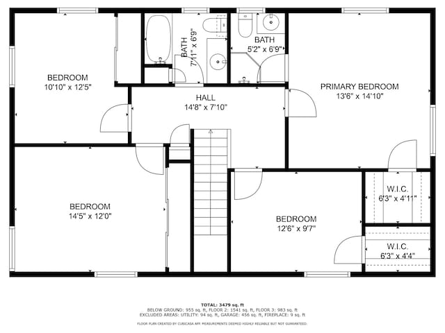 227 Abbott Pl, Tower Lakes, IL 60010 - room layout