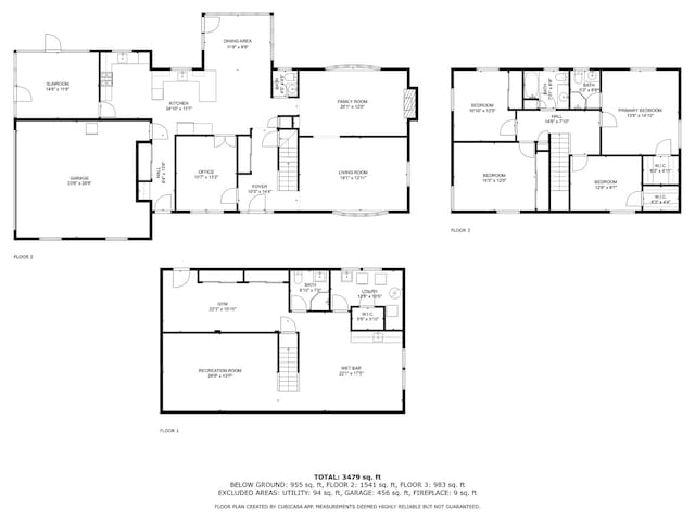 227 Abbott Pl, Tower Lakes, IL 60010 - property floor plan