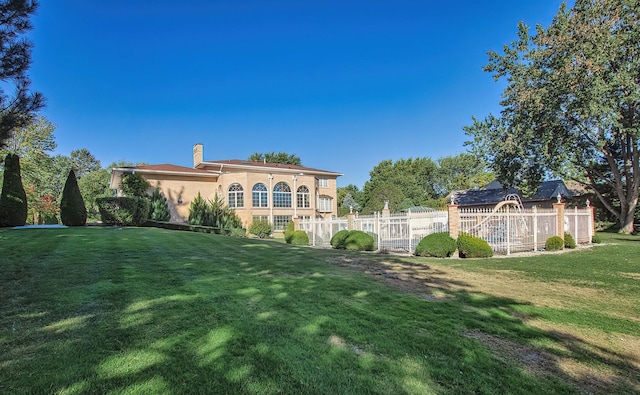 2125 Harrow Gate Dr, Inverness, IL 60010 - view of yard with fence
