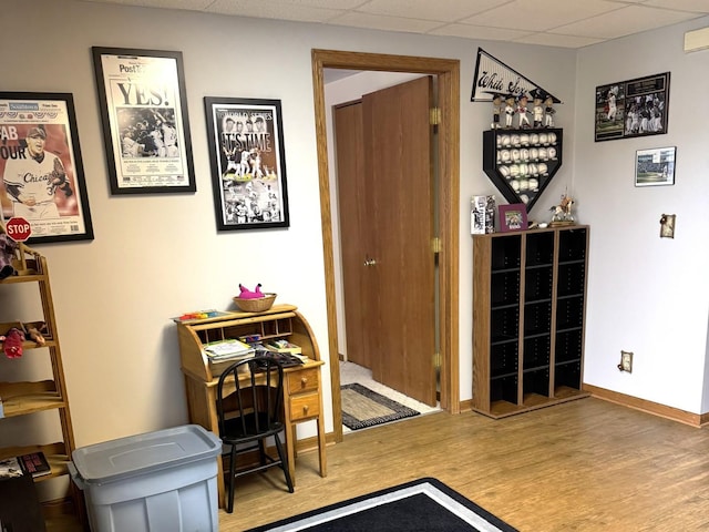 25-14 Country Hill Ct, Lake Carroll, IL 61046 - interior space featuring wood finished floors and baseboards