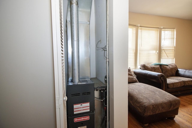 view of utility room