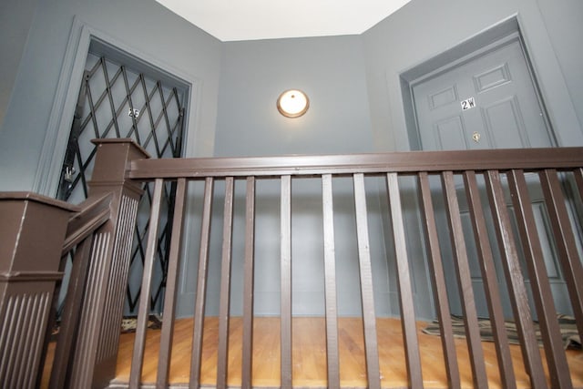 view of staircase