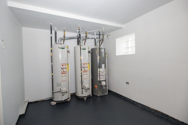 utilities with gas water heater