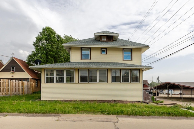 115 Van Buren St, Savanna, IL 61074 - view of front facade with roof with shingles