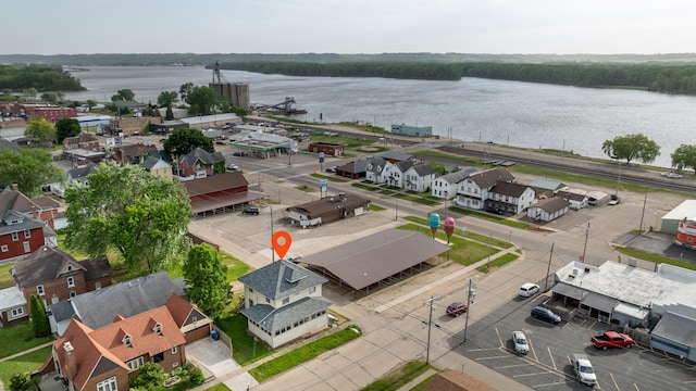 115 Van Buren St, Savanna, IL 61074 - aerial view of a nearby body of water