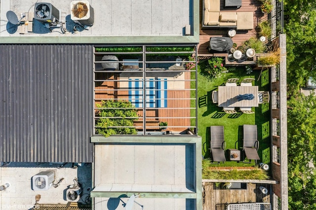 aerial view