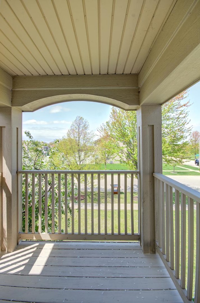 1120 Redwood Ln, Minooka, IL 60447 - view of wooden deck