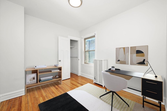 2910 N 76th Ct, Elmwood Park, IL 60707 - office space with hardwood / wood-style floors and baseboards