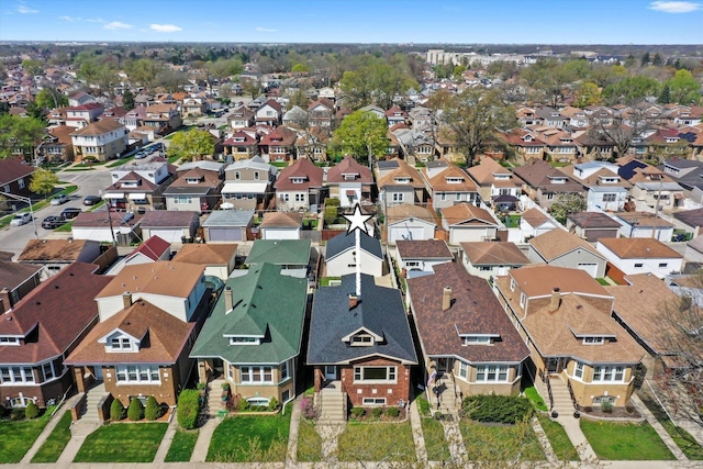 2910 N 76th Ct, Elmwood Park, IL 60707 - aerial view of property's location with nearby suburban area