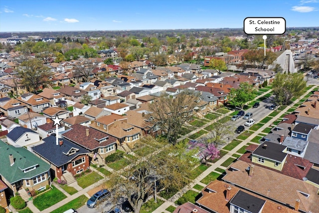 2910 N 76th Ct, Elmwood Park, IL 60707 - aerial view of residential area