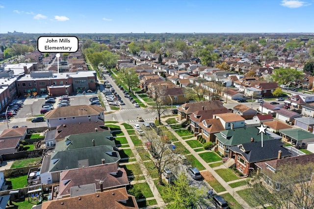 2910 N 76th Ct, Elmwood Park, IL 60707 - aerial view of residential area