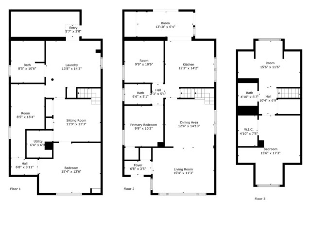 2910 N 76th Ct, Elmwood Park, IL 60707 - floor plan / room layout
