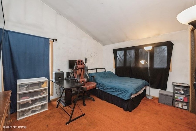27833 W Bayview Dr, Ingleside, IL 60041 - bedroom with carpet and lofted ceiling