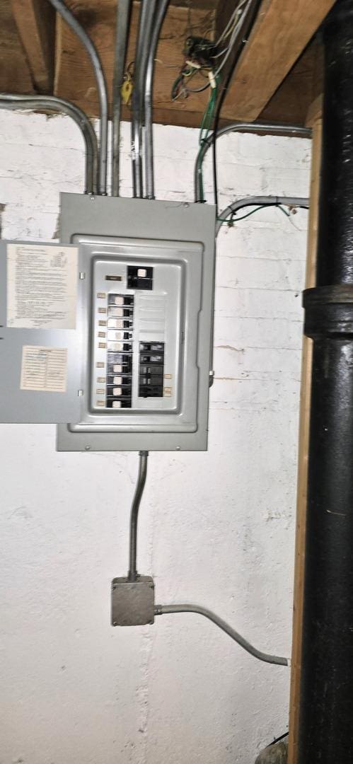 utilities with electric panel