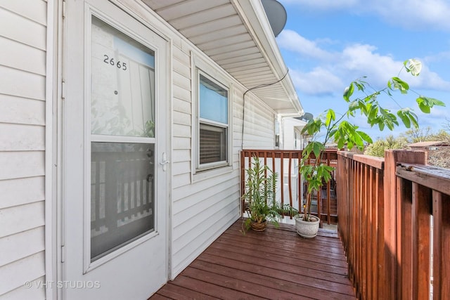 9459 Kelvin Ln Unit 2665, Schiller Park, IL 60176 - view of deck